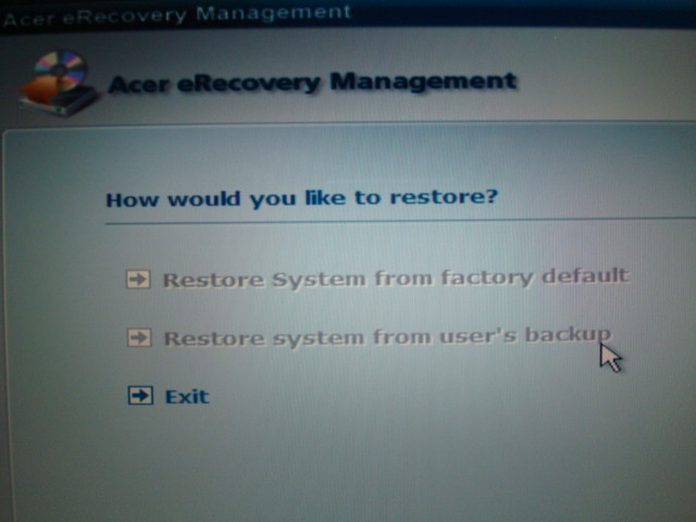 acer erecovery management windows 7 free download