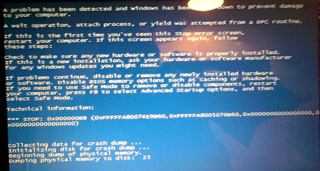 Windows Vista Blue Screen Bccode 50