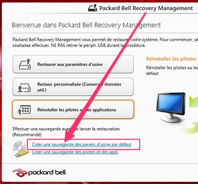 packard bell easynote te69kb recovery disk download