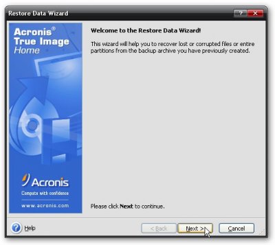 Acer eRecovery. ������ ��������