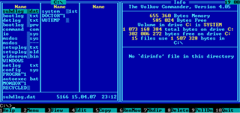 Создание загрузочной флешки с DOS
