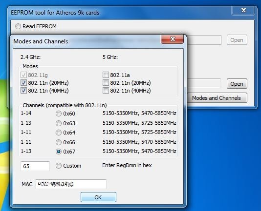 atheros ar9285 enable 802.11bgn wifi adapter windows 7