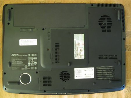 Модификация системы охлаждения в Acer Aspire 5920g