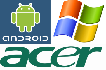 ACER выпустит нетбуки с предустановленными Android и Windows.